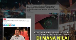 KONTROVERSI PENGUNJUNG ACARA PESTA MAKANAN DIBALING OBJEK: DI MANA NILAI EMPATI KEMANUSIAAN?
