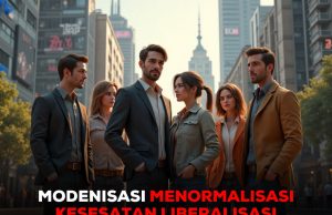 MODENISASI MENORMALISASI KESESATAN LIBERALISASI MESKIPUN DALAM AGAMA MENYEDIHKAN