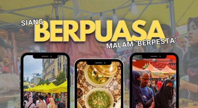 SIANG BERPUASA, MALAM ‘BERPESTA’ JAUHI SIFAT TAMAK HALOBA DI BULAN RAMADAN