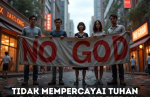 TIDAK MEMPERCAYAI TUHAN ADALAH MENYALAHI FITRAH SEBAGAI MANUSIAWI