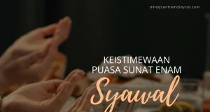 KEISTIMEWAAN PUASA SUNAT ENAM SYAWAL