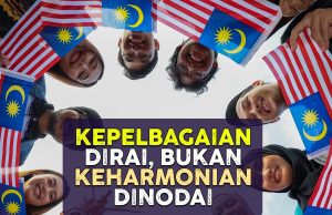 KEPELBAGAIAN DIRAI, BUKAN KEHARMONIAN DINODAI