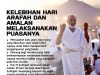 KELEBIHAN HARI ARAFAH DAN AMALAN MELAKSANAKAN PUASANYA