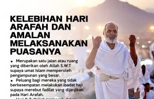 KELEBIHAN HARI ARAFAH DAN AMALAN MELAKSANAKAN PUASANYA