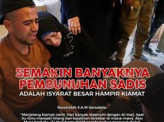 SEMAKIN BANYAKNYA PEMBUNUHAN SADIS ADALAH ISYARAT BESAR HAMPIR KIAMAT