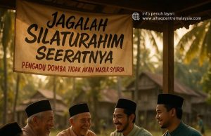 JAGALAH SILATURAHIM SEERATNYA- PENGADU DOMBA TIDAK AKAN MASUK SYURGA