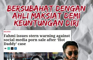 BERSUBAHAT DENGAN AHLI MAKSIAT DEMI KEUNTUNGAN DIRI