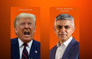 TELADANI KEBERANIAN SADIQ KHAN TEPIS ANCAMAN ISLAMOFOBIA TRUMP