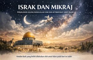 ISRAK DAN MIKRAJ: PERJALANAN AGUNG RASULULLAH SAW DAN IKTIBAR BUAT UMAT ISLAM