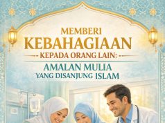 MEMBERI KEBAHAGIAAN KEPADA ORANG LAIN: AMALAN MULIA YANG DISANJUNG ISLAM