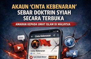 AKAUN “CINTA KEBENARAN” SEBAR DOKTRIN SYIAH SECARA TERBUKA – AMARAN KEPADA UMAT ISLAM DI MALAYSIA