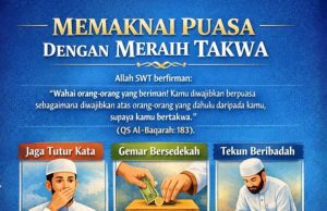 MEMAKNAI PUASA DENGAN MERAIH TAKWA