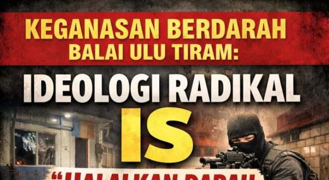 KEGANASAN BERDARAH BALAI ULU TIRAM: IDEOLOGI RADIKAL IS “HALALKAN DARAH POLIS DAN ASKAR”