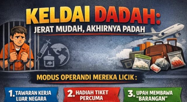 KELDAI DADAH: JERAT MUDAH, AKHIRNYA PADAH