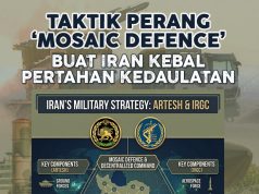 TAKTIK PERANG ‘MOSAIC DEFENCE’ BUAT IRAN KEBAL PERTAHAN KEDAULATAN