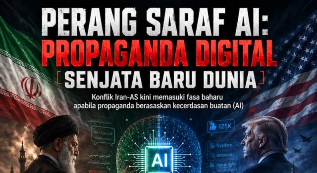 PERANG SARAF AI: PROPAGANDA DIGITAL SENJATA BARU DUNIA