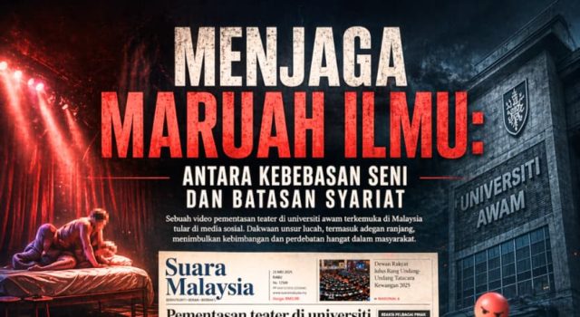 MENJAGA MARUAH ILMU: ANTARA KEBEBASAN SENI DAN BATASAN SYARIAT