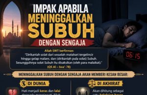 IMPAK APABILA MENINGGALKAN SUBUH DENGAN SENGAJA