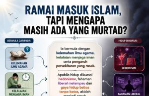 RAMAI MASUK ISLAM, TAPI MENGAPA MASIH ADA YANG MURTAD?