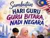SAMBUTAN HARI GURU GURU BITARA, NADI NEGARA