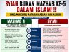 SYIAH BUKAN MAZHAB KE-5 DALAM ISLAM!!! JANGAN KELIRU ANTARA MAZHAB DAN AKIDAH