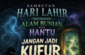 SAMBUTAN HARI LAHIR BERTEMAKAN ALAM BUNIAN DAN HANTU: JANGAN JADI KUFUR NIKMAT!
