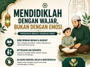 MENDIDIKLAH DENGAN WAJAR DAN BUKAN DENGAN EMOSI