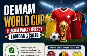 DEMAM WORLD CUP: HUKUM PAKAI JERSEY LAMBANG SALIB