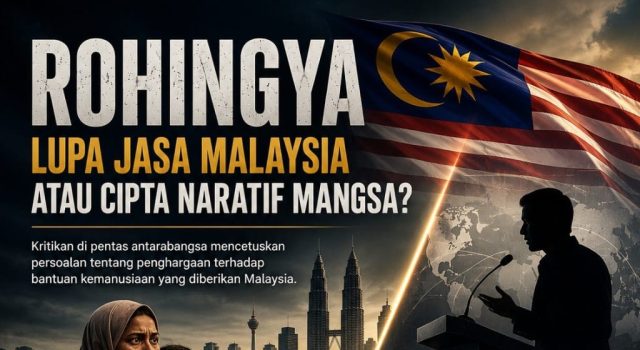 ROHINGYA: LUPA JASA MALAYSIA ATAU CIPTA NARATIF MANGSA?