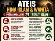 ATEIS HINA ISLAM & WANITA: PROPAGANDA JAHIL VS REALITI ISLAM