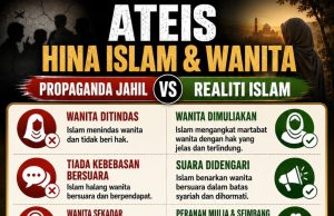 ATEIS HINA ISLAM & WANITA: PROPAGANDA JAHIL VS REALITI ISLAM