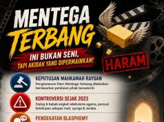 MENTEGA TERBANG: INI BUKAN SENI, TAPI AKIDAH YANG DIPERMAINKAN!