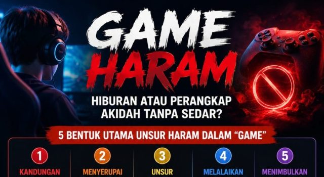 “GAME” HARAM: HIBURAN ATAU PERANGKAP AKIDAH TANPA SEDAR?