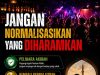 JANGAN NORMALISASIKAN YANG DIHARAMKAN