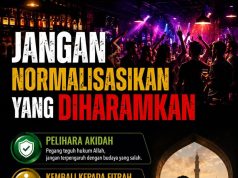 JANGAN NORMALISASIKAN YANG DIHARAMKAN
