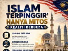 NARATIF ‘ISLAM TERPINGGIR’ HANYA MITOS, REALITI BERBEZA