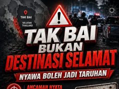 TAK BAI BUKAN DESTINASI SELAMAT: NYAWA BOLEH JADI TARUHAN