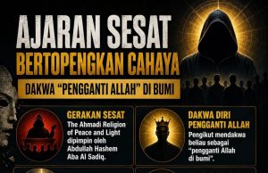 AJARAN SESAT BERTOPENGKAN CAHAYA: DAKWA “PENGGANTI ALLAH” DI BUMI