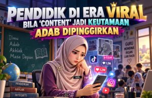 PENDIDIK DI ERA VIRAL: BILA ‘CONTENT’ JADI KEUTAMAAN, ADAB DIPINGGIRKAN