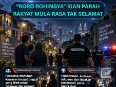 “RORO ROHINGYA” KIAN PARAH – RAKYAT MULA RASA TAK SELAMAT