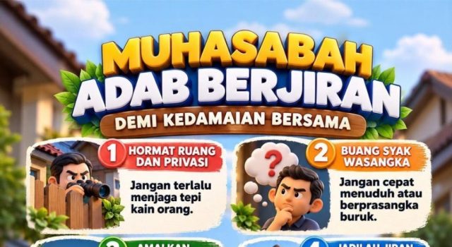 MUHASABAH ADAB BERJIRAN DEMI KEDAMAIAN BERSAMA