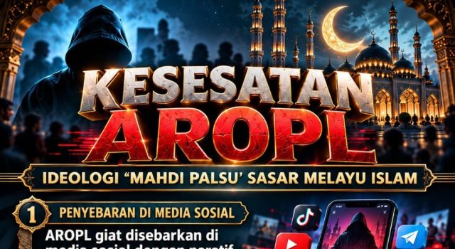 KESESATAN AROPL: IDEOLOGI “MAHDI PALSU” SASAR MELAYU ISLAM