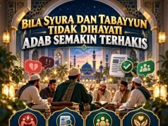 BILA SYURA DAN TABAYYUN TIDAK DIHAYATI: ADAB SEMAKIN TERHAKIS