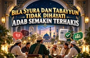 BILA SYURA DAN TABAYYUN TIDAK DIHAYATI: ADAB SEMAKIN TERHAKIS