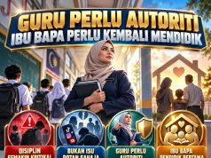 GURU PERLU AUTORITI: IBU BAPA PERLU KEMBALI MENDIDIK