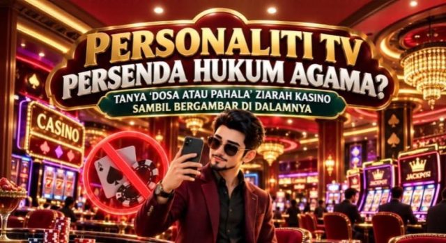 PERSONALITI TV PERSENDA HUKUM AGAMA? TANYA “DOSA ATAU PAHALA” ZIARAH KASINO SAMBIL BERGAMBAR DI DALAMNYA