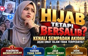 HIJAB TETAPI BERSALIB? KENALI SEMPADAN AKIDAH AGAR UMAT ISLAM TIDAK TERPEDAYA!