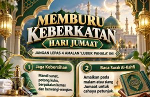 MEMBURU KEBERKATAN HARI JUMAAT: JANGAN LEPAS 4 AMALAN ‘LUBUK PAHALA’ INI