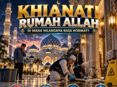 KHIANATI RUMAH ALLAH: DI MANA HILANGNYA RASA HORMAT?