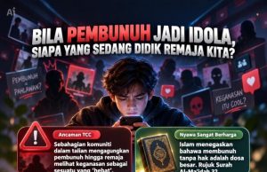 BILA PEMBUNUH JADI IDOLA, SIAPA YANG SEDANG DIDIK REMAJA KITA?